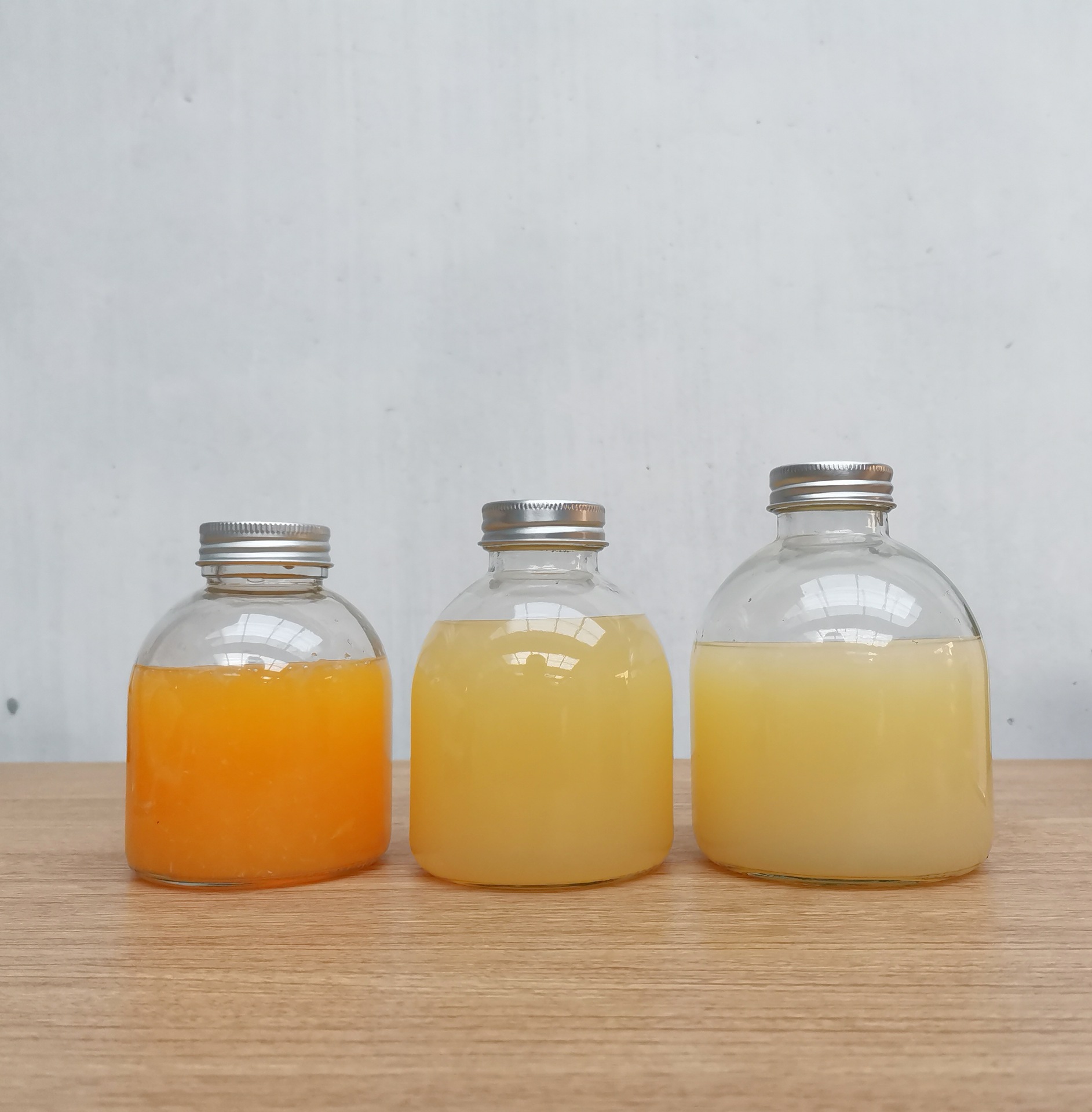 250ml350玻璃饮料瓶大口加厚胖胖果汁奶茶酸梅汤酵素外卖打包瓶子