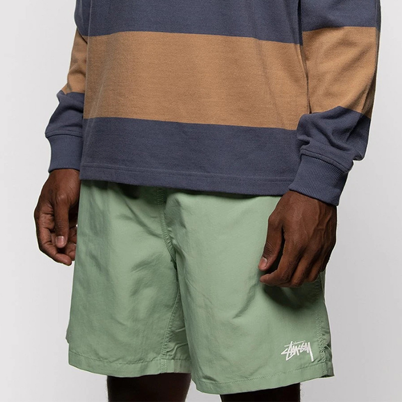 2022斯图西xts小众跑步短裤速干透气沙滩裤修身健身运动裤弹力