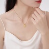 ins A small minority design Party cards Little Bear Pendant Necklace Versatile Fade Titanium clavicle Jewelry wholesale ins A small minority design Party cards Little Bear Pendant Necklace Versatile Fade Titanium clavicle Jewelry wholesale