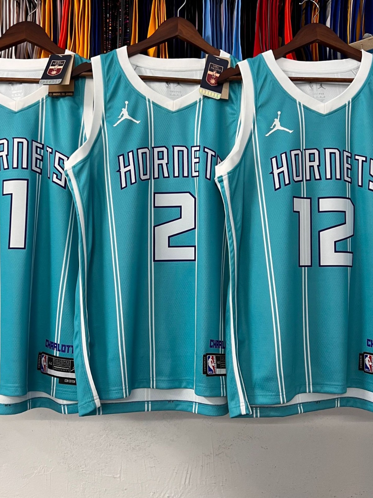 23赛季 黄蜂队 白色蓝色 1号 鲍尔2号鲍尔12号乌布雷nba球衣速干