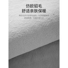 汽车坐垫秋冬季毛绒短兔毛冬天保暖单片无靠背座垫套通用2023卿佳