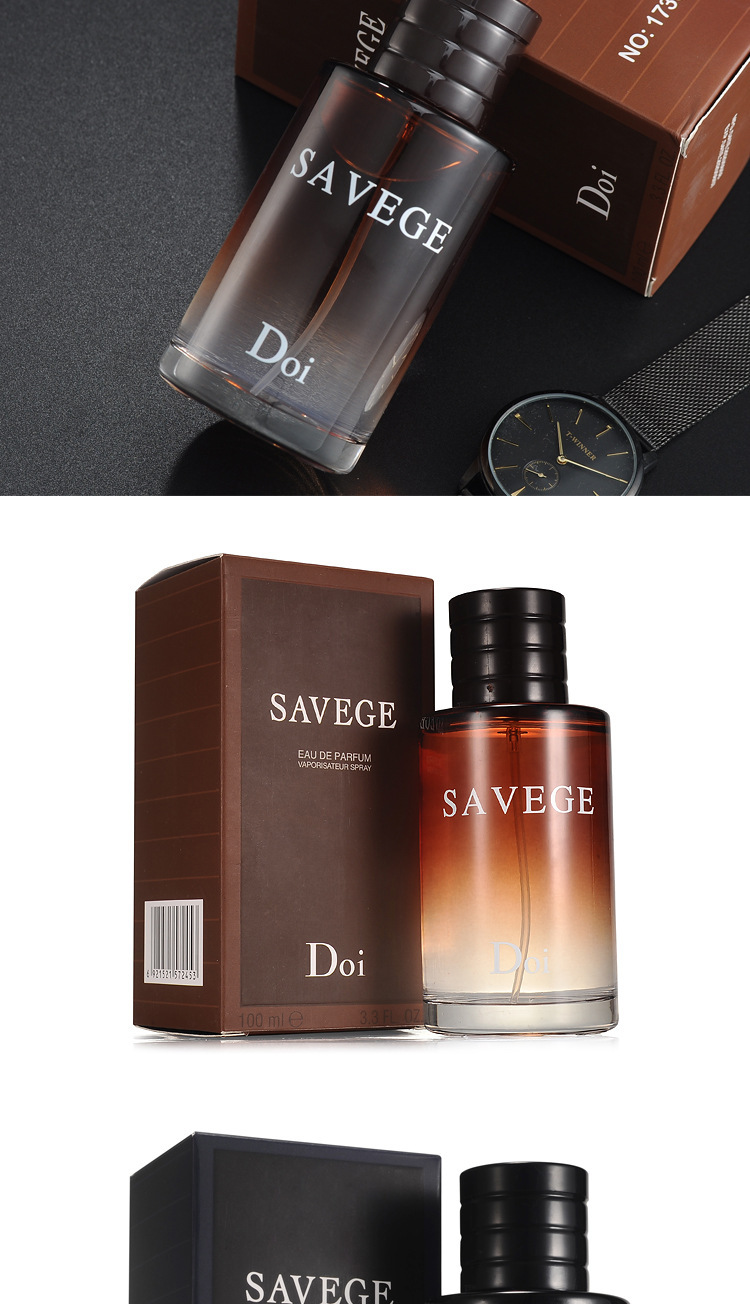 狂野男士香水阳刚气息居家香水男士100ml国货森林香调一件代发