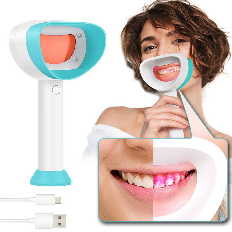牙菌斑检测仪便携家用儿童口腔检查工具牙齿牙科显示仪-阿里巴巴