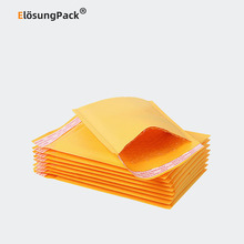 【Elosung】黄色牛皮气泡信封ELP-13