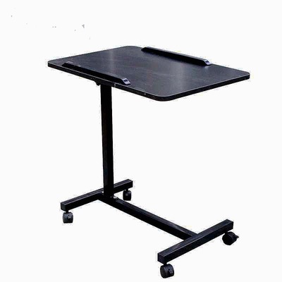 升降餐桌 床边用餐桌护理床餐桌 带脚轮移动餐桌 可折叠移动餐桌