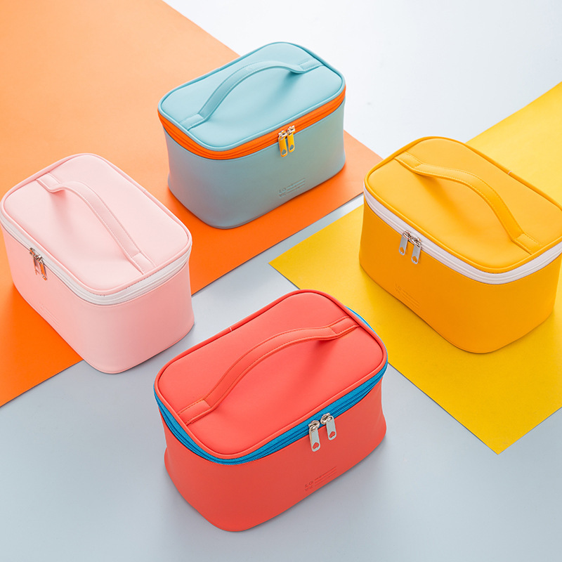 Pu Portable Cosmetic Bag