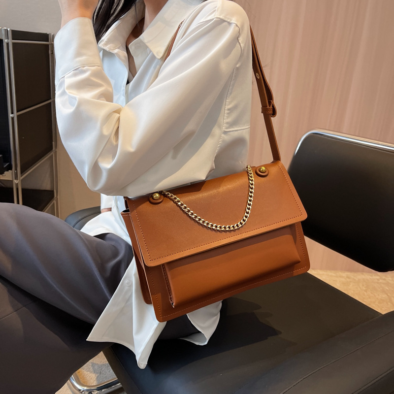 Women's Foreign Trade Bags 2023 New Fashion Trendy Large Capacity Messenger Bag All-Match Simple Leisure Crossbody Shoulder Bag