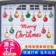 外贸跨境圣诞磁贴侏儒灯泡冰箱贴汽车冰箱反光强磁贴车库门磁装饰