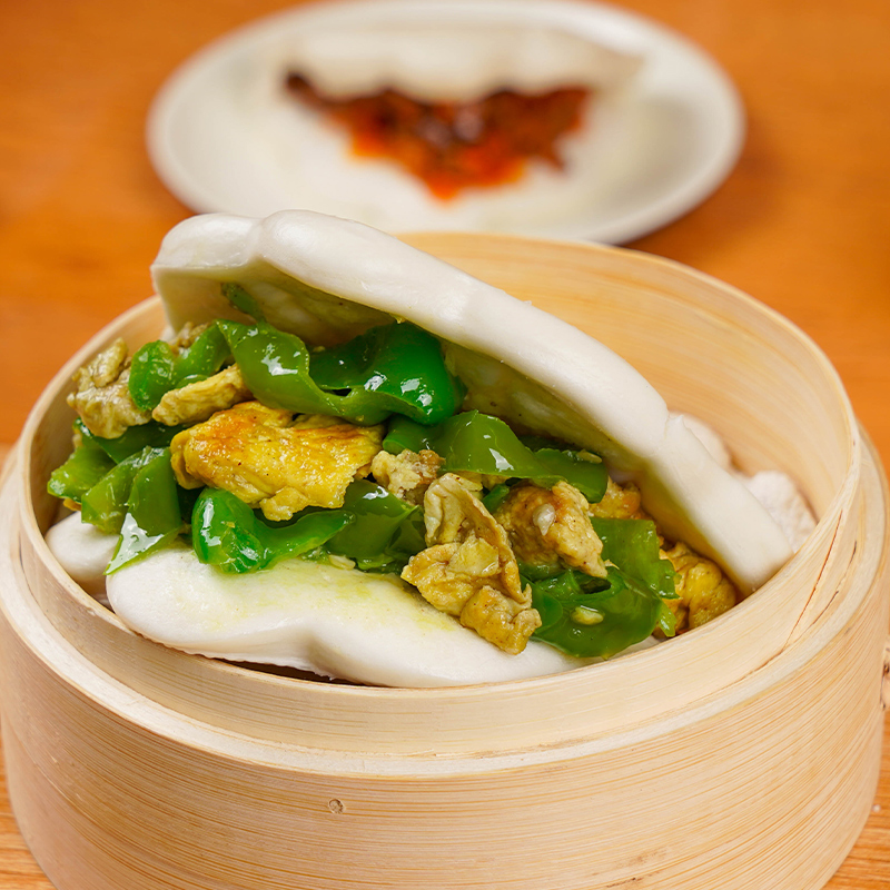 手工大荷叶饼冷冻夹馍饼速食早餐面点馒头800克/袋方便早点包邮