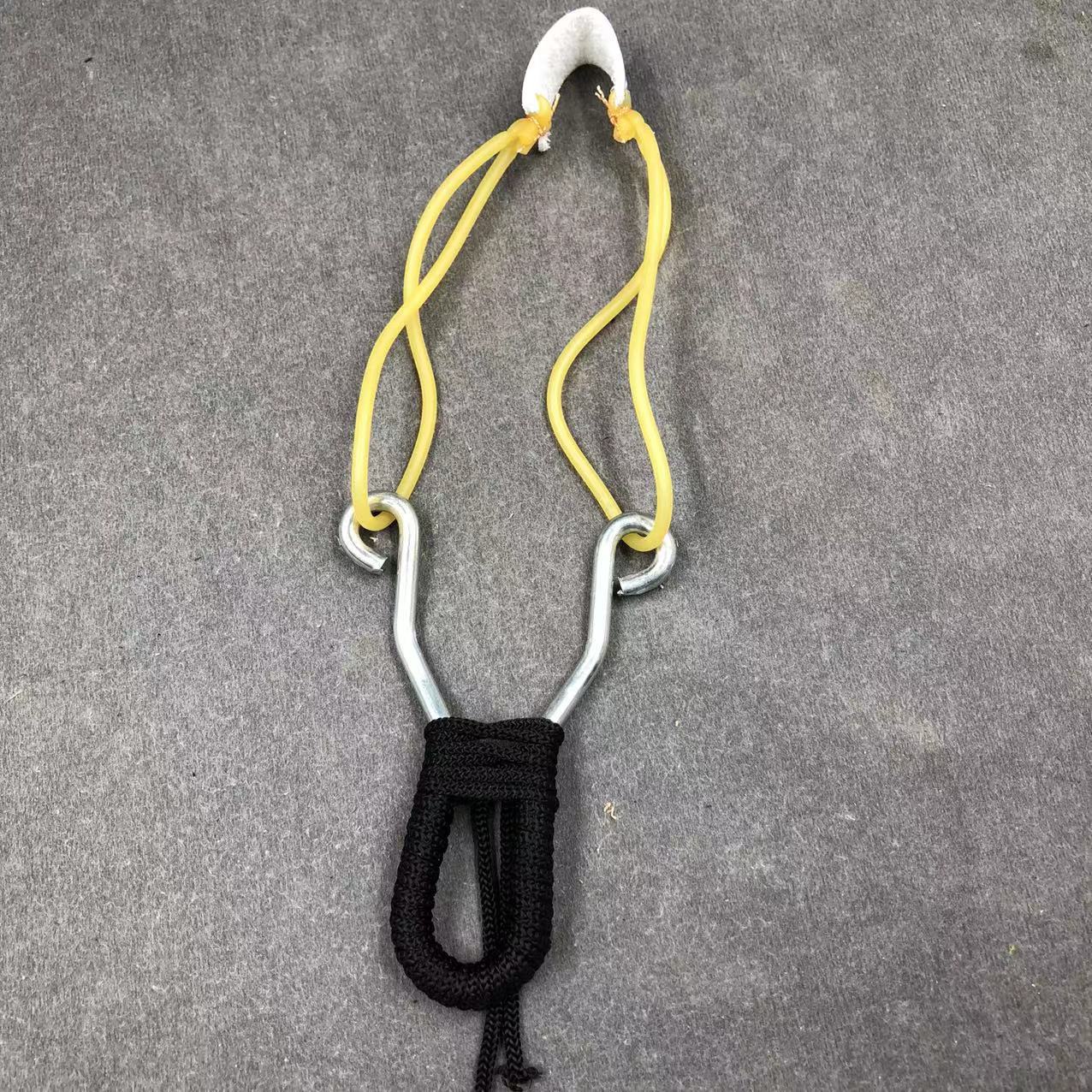 跨境热卖急采代发传统圆皮筋弹弓户外成人儿童竞技玩具铁反曲弹弓