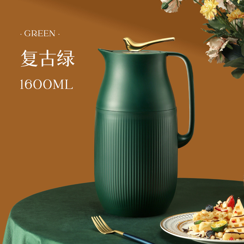 Biological Insulation Pot Household High-End Thermos Bottle Creative Water Bottle Electric Kettle Large Capacity 1.6L Business Kettle