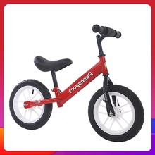 儿童3-6岁充气轮胎带灯平衡车宝宝无脚踏自行车小孩助步滑行外贸
