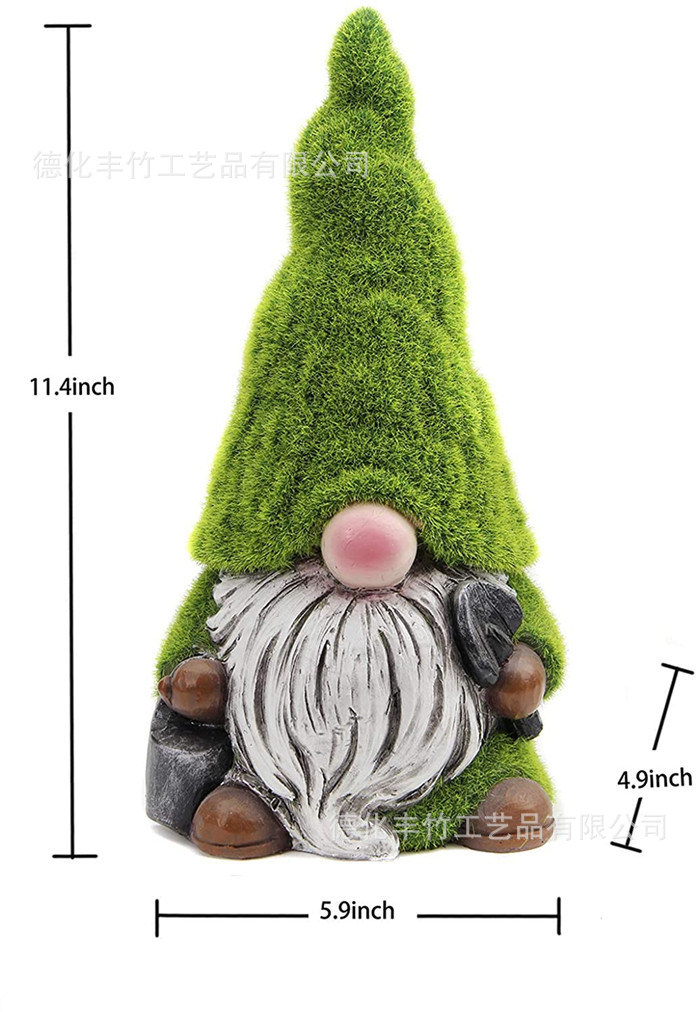 淘气房子花园地精雕像树脂地精塑像户外装饰品