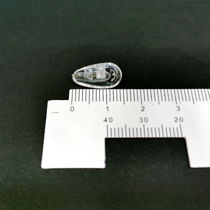 a3硬芯空气鼻托软硅胶防滑透明气囊鼻垫眼镜配件近视托叶心轻无痕