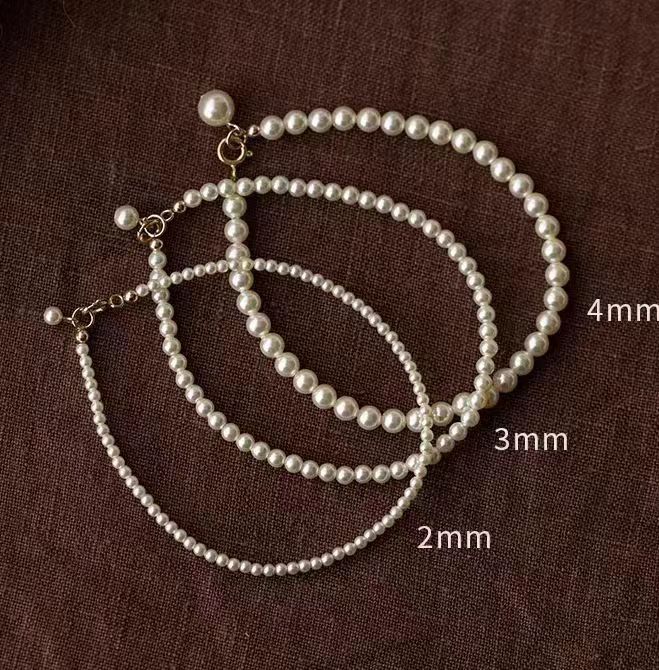 Strong Light! Light Bulb Baby Shijia Small Pearl Bracelet Female Summer 2023 New Special-Interest Design High-Grade Bracelet