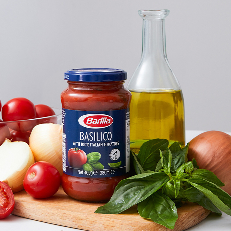 barilla百味来意大利面酱经典瓶装进口西餐意面酱意粉酱烘焙调料