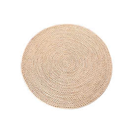 草编地垫蒲团坐垫入户门草垫子蒲草藤编家用卧室地板垫日式榻榻米