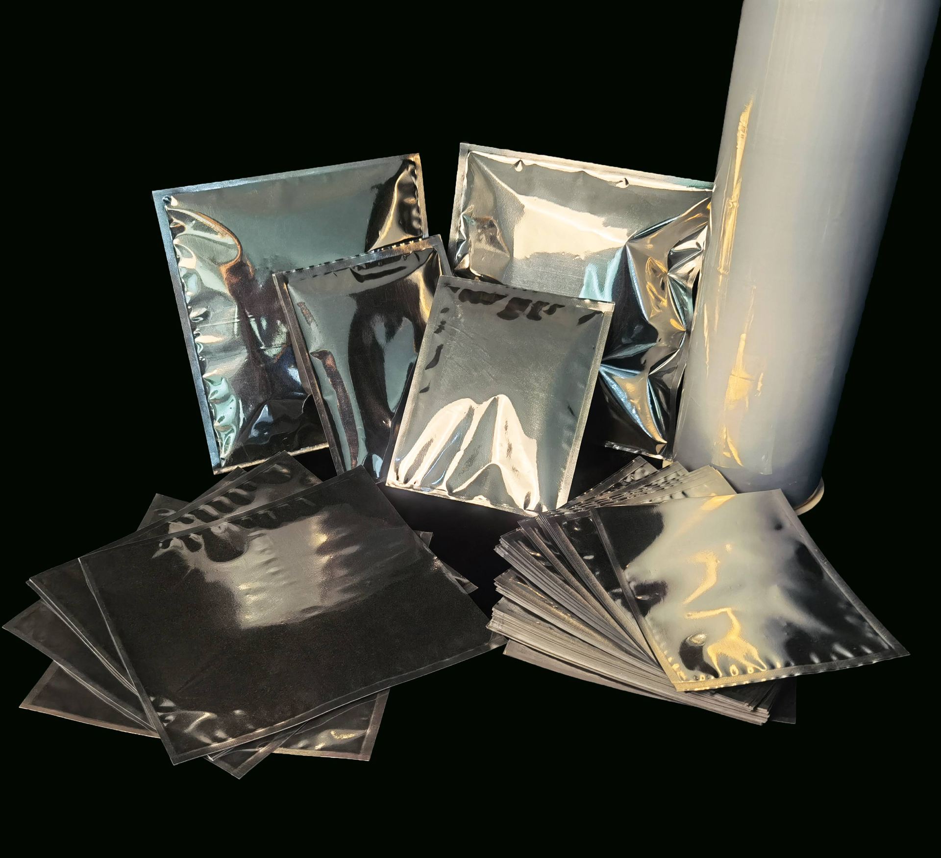 pla镀铝薄膜bopla全生物降解镀铝膜高阻隔可降解薄膜