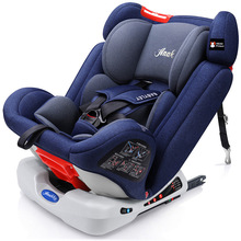 代发360度旋转儿童汽车安全座椅0-12岁isofix支撑可调新生儿0-4-7