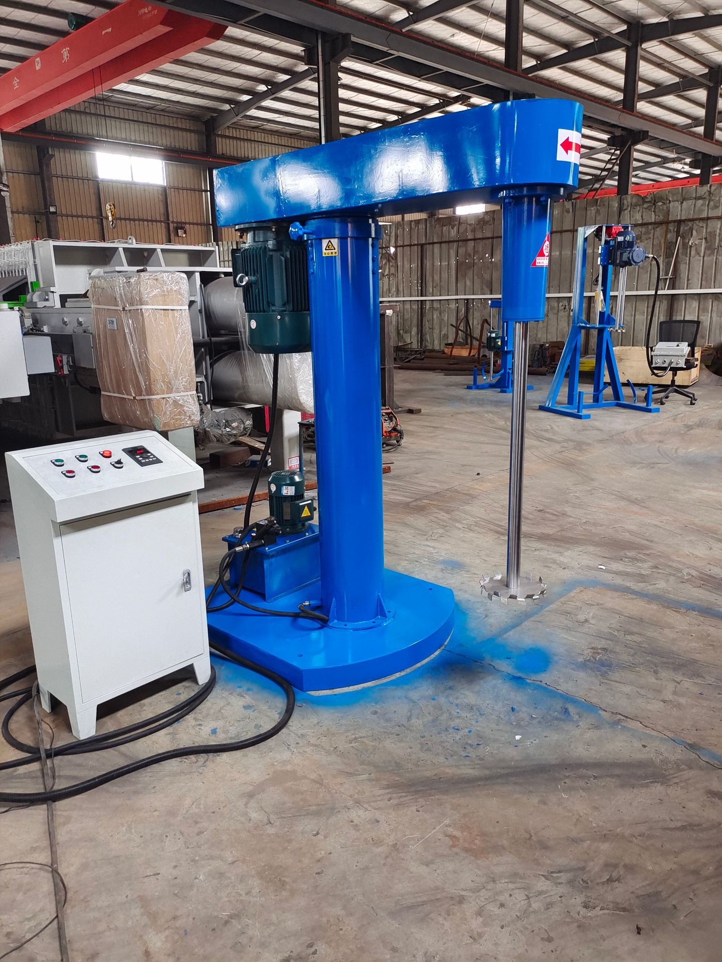 丙烯酸防锈涂料搅拌机 .单轴高速分散机