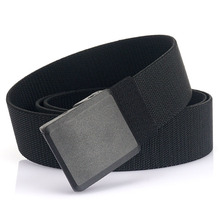 2022新款nifco扣具无金属塑钢胶扣 弹力编织腰带男士皮带可订logo
