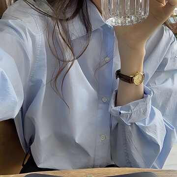 c23c5723春秋季设计感小众法式衬衣别致叠穿上衣2023