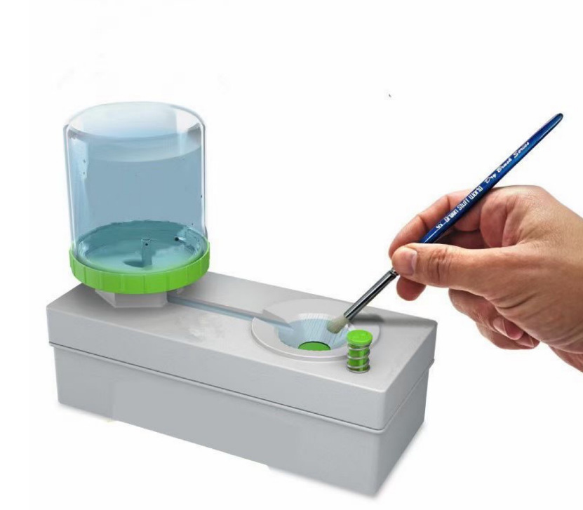 Writing Brush Painting Brush Cleaning Device Water Circulation Washing Brush Cleaner Pen Cleaner Washing Pen Small Toilet