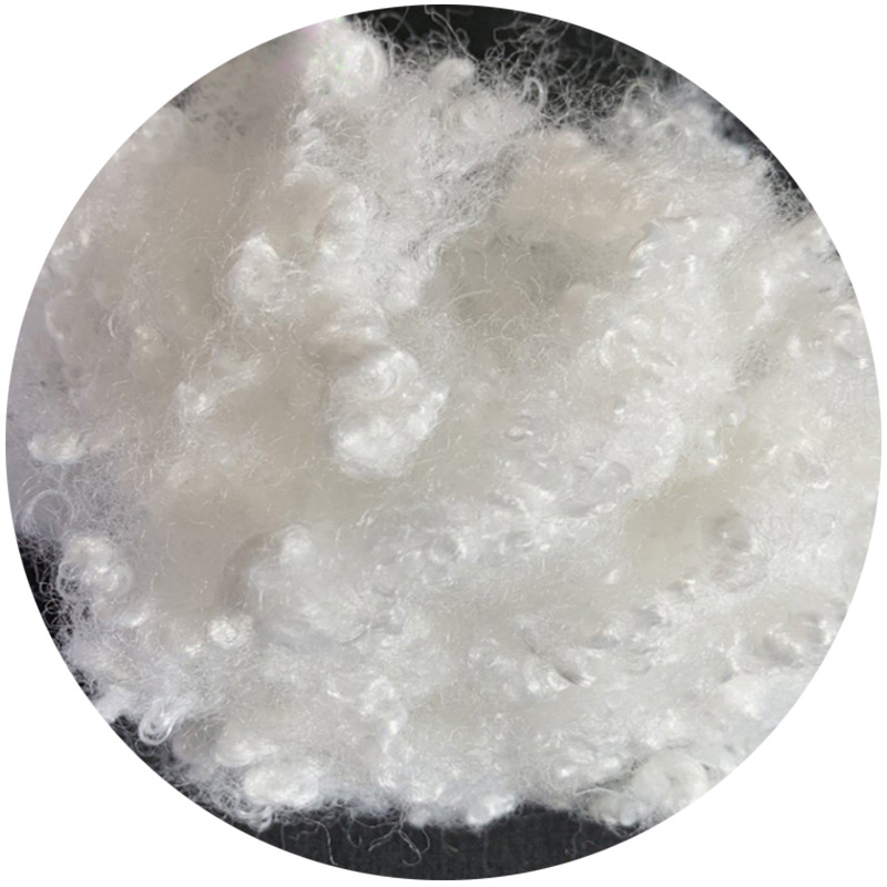 厂家直销中空三维高弹玩具公仔填充丝棉填充物