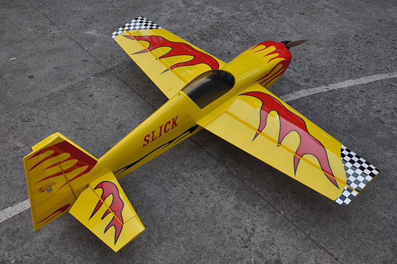 电动航模飞机 slick ep 70" 1778mm翼展 轻木固定翼蒙皮飞机