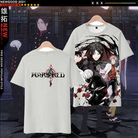 日系动漫mars red同款短袖薄暮之诗斯沃t恤二次元宽松个性ins
