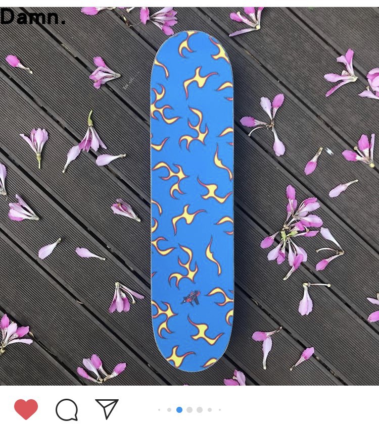 滑板砂纸 golf火焰 双翘长板 气孔砂 透明砂 专业防滑粗 彩砂