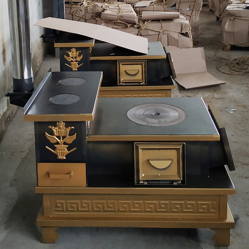 取暖炉子家用煤炭农村蜂窝煤取暖炉子室内无烟柴火回风铁炉子四川