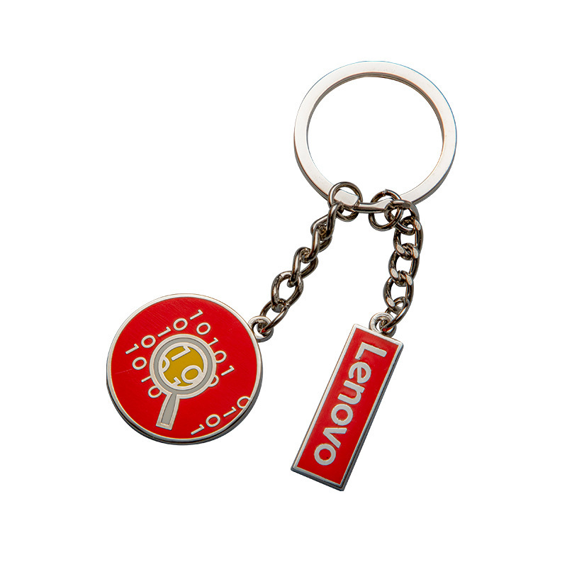 Customized Zinc Alloy Paint Keychain Cartoon Metal Keychains Advertising Promotion Keychain Pendant