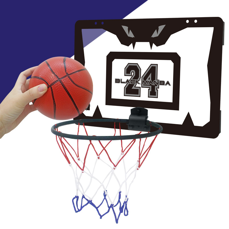 Children's Basketball Hoop Shooting Frame Foldable Basketball Hoop Basketball Stands Indoor Punch-Free Basketball Stand 3-6 Years Old