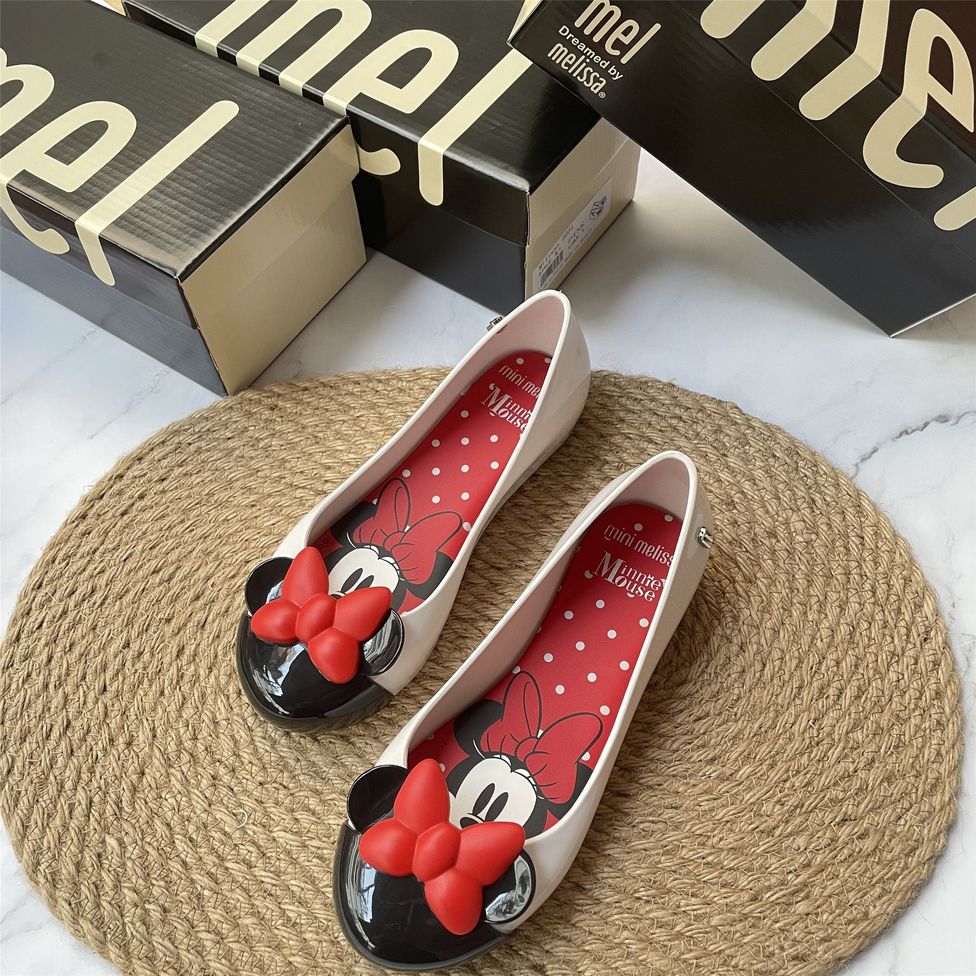 2021梅丽莎中童大童果冻鞋女米*奇单鞋melissa儿童凉鞋