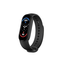 高配M6智能手环 彩屏磁吸充电十三国语言礼品厂家直销smart watch