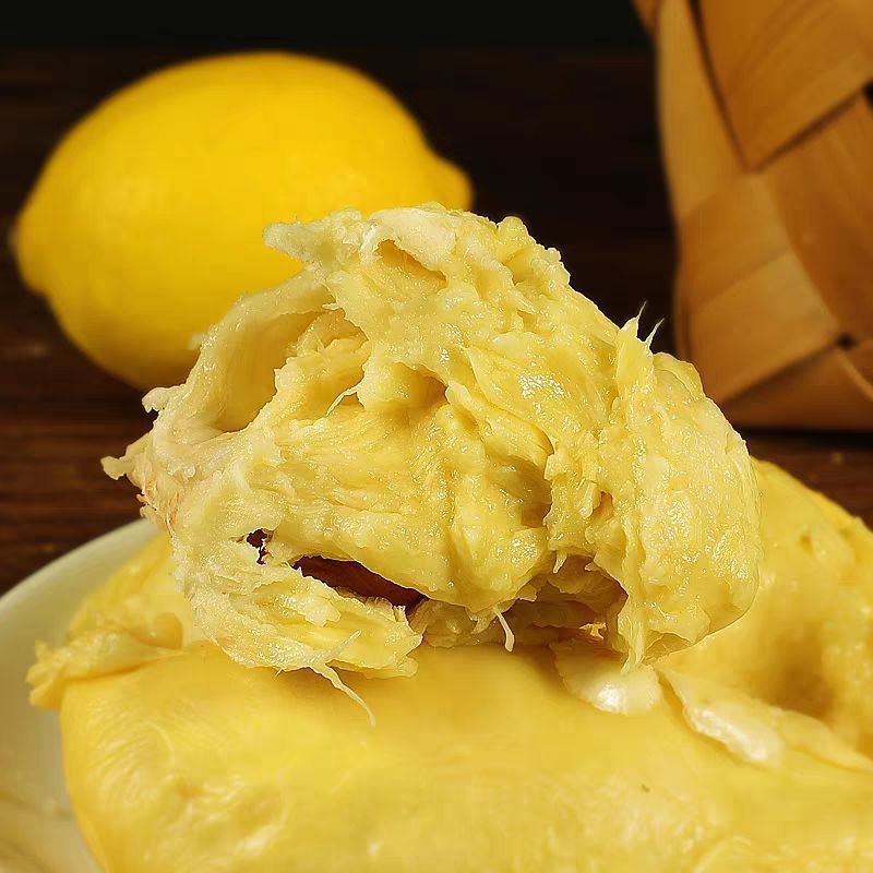 【冷链包邮】猫山王榴莲肉纯肉无壳批发泰国新鲜冷冻水果