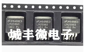 原装原字进口 贴片 lm2596s-adj 大芯片开关调节器 3a可调 to-263