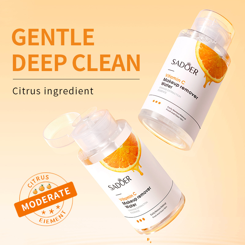 For Export Sadoer Vitamin C Cleansing Water Mild Care Moisturizing Clean and Refreshing Vitamin C Cleansing Water