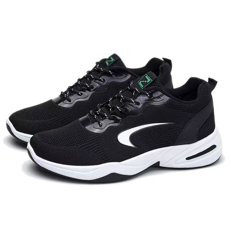 Summer Men's Shoes 2023 New Shoes Men's Korean-Style Fashionable All-Match Breathable Sports Casual Platform Small