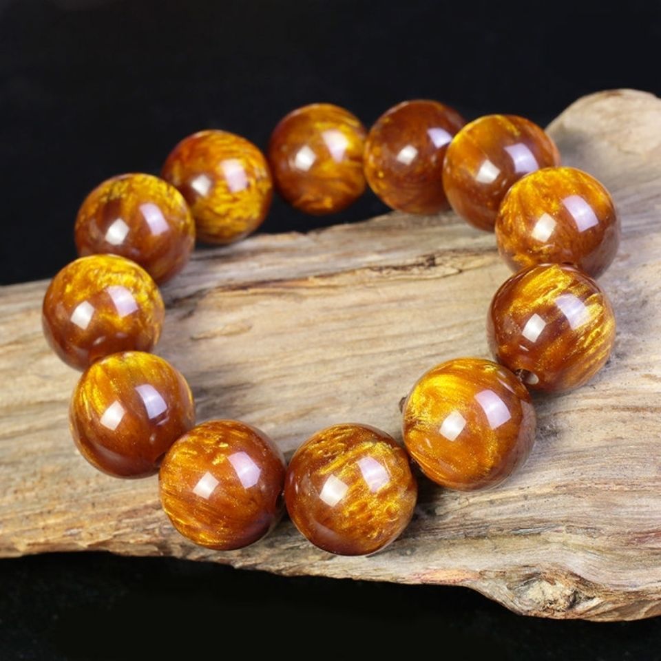 金丝海柳手串手链文玩佛珠黑珊瑚血柳二代海柳江湖地摊礼品赠送