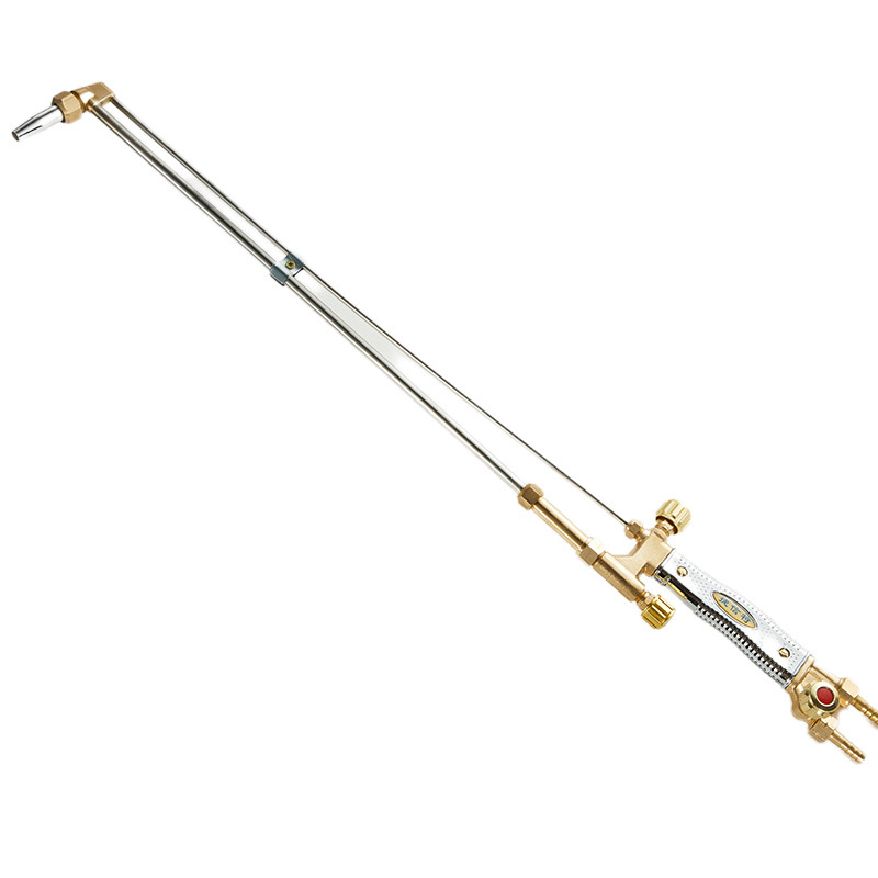 抗回火割枪加长不锈钢g01-30割把100型割炬氧气乙炔气割液化气