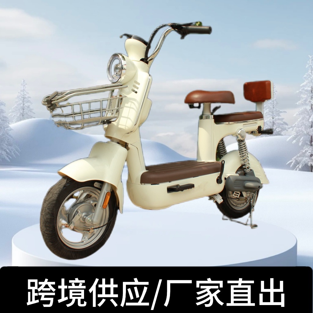 外贸工厂直发跨境批发摩登两轮电动车女士电瓶车老人代步车-阿里巴巴