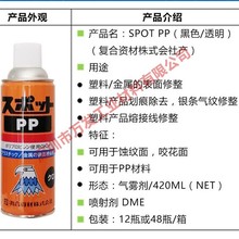 日本鹰牌复合资材SPOT PP塑胶修整剂鹰牌塑料成品表面PP修复剂