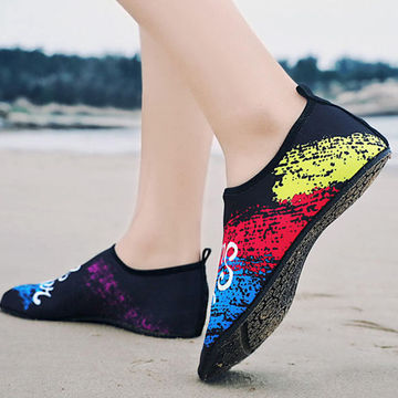 沙滩底潜水沙滩鞋潜水装水鞋袜游泳鞋袜浮水鞋沙滩软夏季潜防滑速