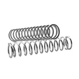 304不锈钢手表弹簧 线径0.4外径7长度5~50迷你精密玩具弹簧 定 制