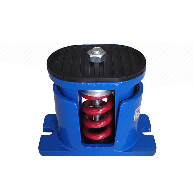 zte型阻尼弹簧减震器 可调空调水泵风机避震垫 落地式弹簧减振器