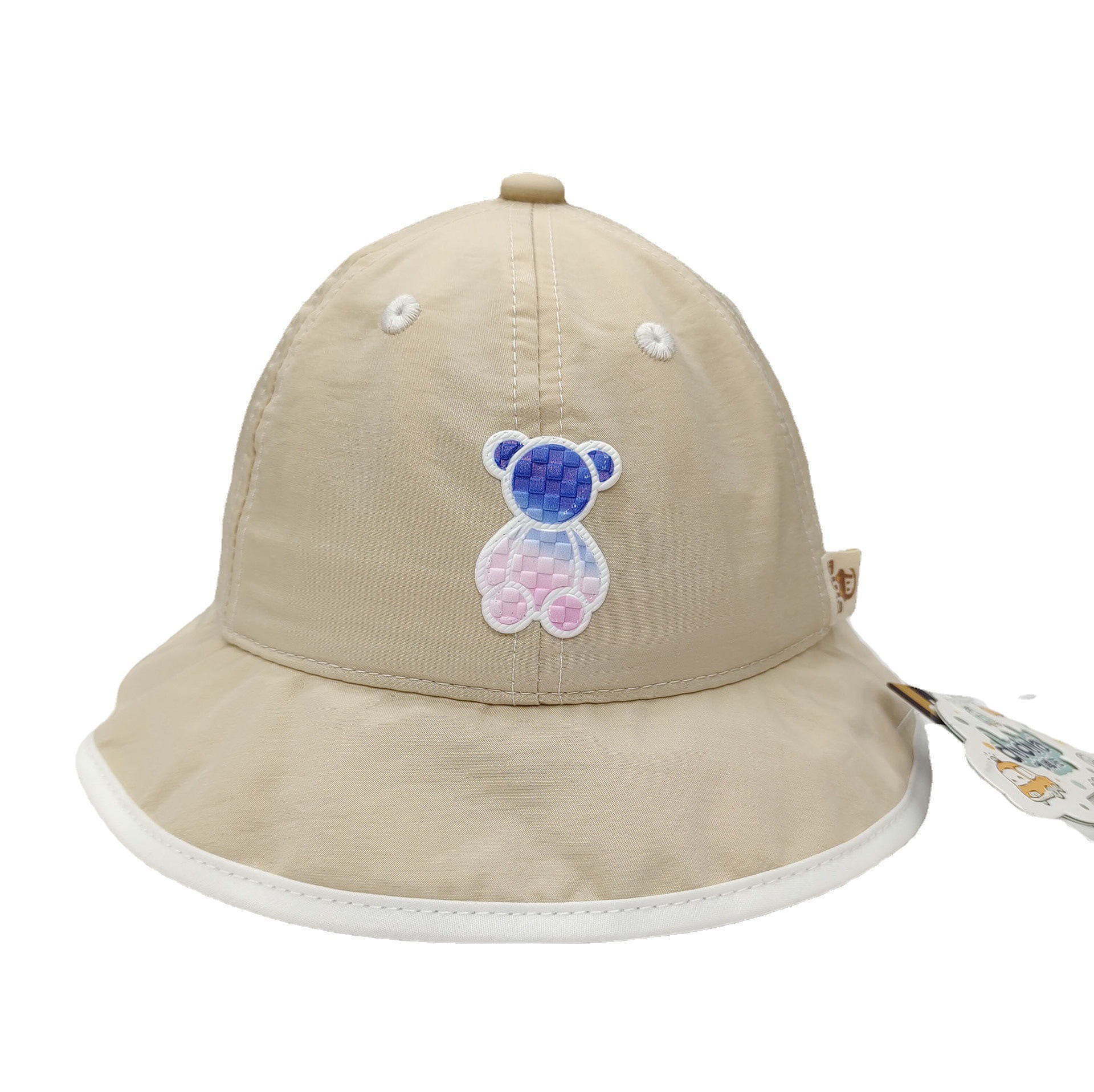 Children's Hat Bucket Hat Sun Hat Dudula Children Bucket Hat Colorful Bear Standard Bucket Hat