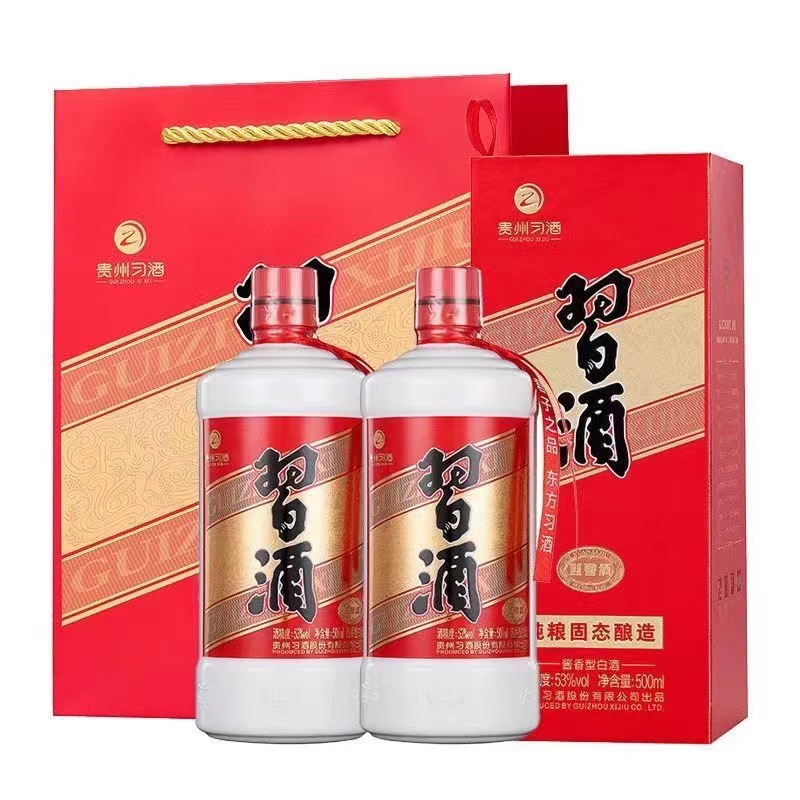 酱香型白酒 贵州53度习.酒批发 500mlx6瓶圆习.