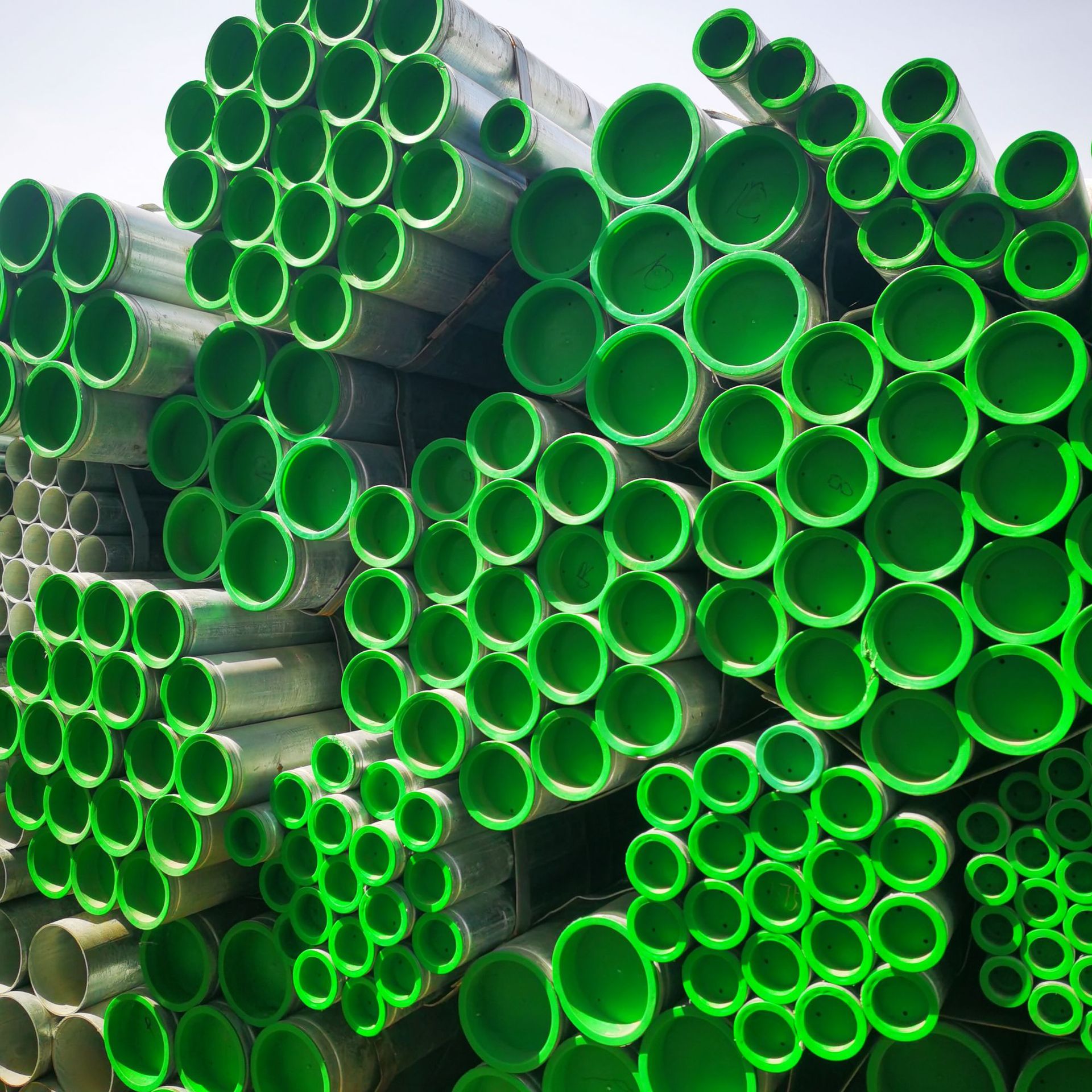 成都 衬塑管镀锌管 消防管 大棚管 内衬塑管 华祁友发牌镀锌管